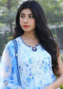 Ice blue Unstitched for Women