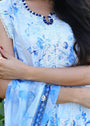Ice blue Unstitched for Women