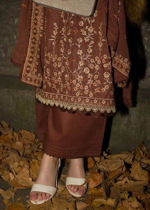 Chocolate brown Unstitched for Women