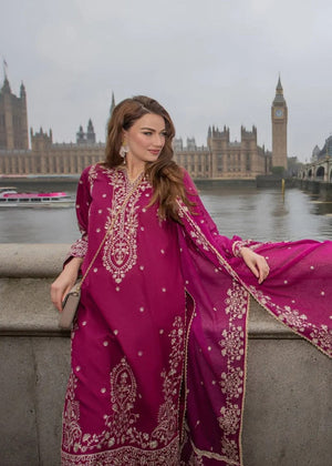 Magenta haze Kurta Set for Women