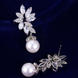 Pearl white Earrings for Women