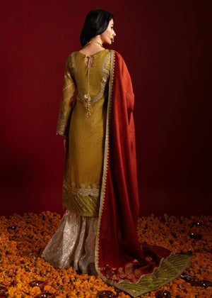 Yellow Gharara for Women