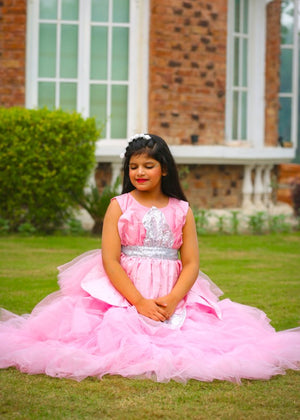 Baby pink Frock for Girl