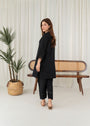 Jet black Kurta Set for Women