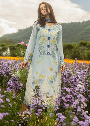 Powder blue Unstitched for Women
