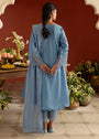 Powder blue Unstitched for Women