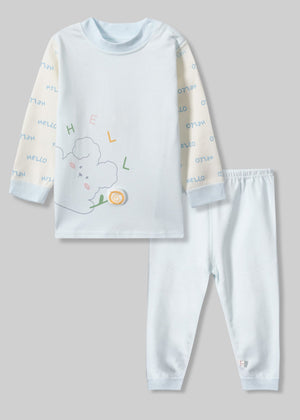 Light blue T Shirt for Kids Unisex