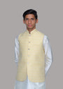 Cream Waistcoat for Men