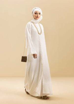 White Abaya for Women