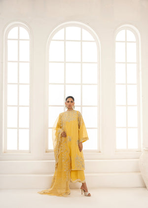 Yellow Kurta Set for Women