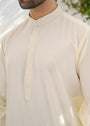 Cream Shalwar Kameez for Men