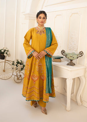 Mustard Pishwas for Women