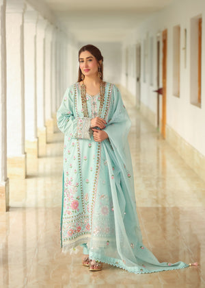 Sky blue Unstitched for Women