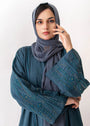 Teal Abaya for Women