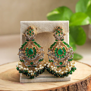 Green Earrings for Women