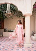 Pastel pink Kurta Set for Women