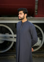 Navy blue Kurta Set for Men