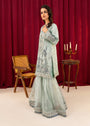 Pastel green Gharara for Women