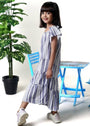 Grey Frock for Girl