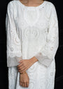 Off-white Kurta Set for Women