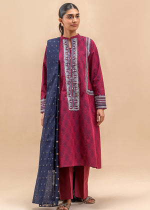 Maroon Unstitched for Women