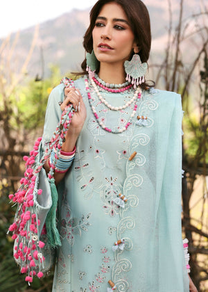 Ice blue Kurta Set for Women