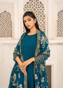 Teal Pishwas for Women