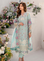 Ice blue Unstitched for Women