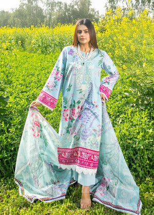 Light blue Kurta Set for Women