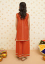 Copper orange Kurta Set for Girl