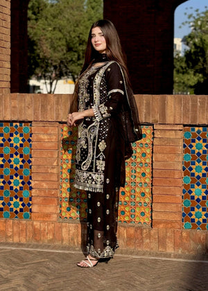 Black Kurta Set for Women