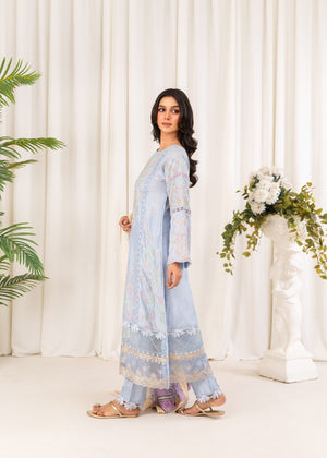 Light blue Kurta Set for Women