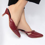 Maroon Heels for Women