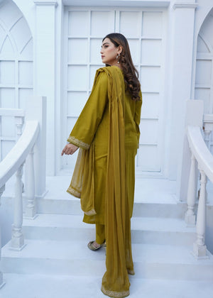 Olive green Kurta Set for Women