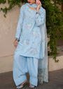 Light blue Kurta Set for Women