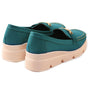 Teal Loafers for Women
