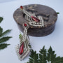 Maroon Earrings for Women