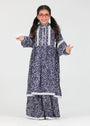 Dark blue Pishwas for Girl