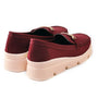 Maroon Loafers for Women
