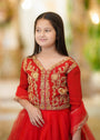 Red Lehenga for Girl