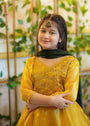 Gold Lehenga for Girl