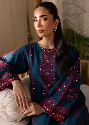 Teal Kurta Set for Women