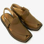 Camel brown Peshawri Chappal for Men