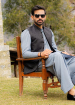 Black Waistcoat for Men