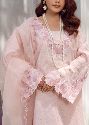 Pastel pink Kurta Set for Women