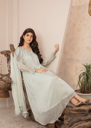Ice blue Pishwas for Women