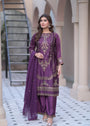 Purple Kurta Set for Women