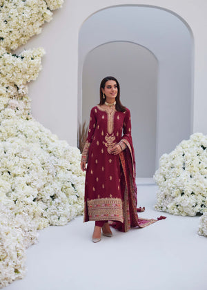 Maroon Unstitched for Women