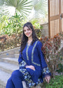 Royal blue Kurta Set for Women