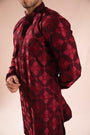 Maroon Kurta Set for Men